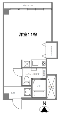 松原マンションの間取り