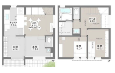 榧日（ひび）の間取り