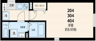 ゲートレジデンス三鷹の間取り