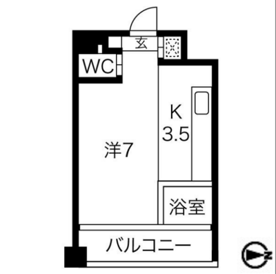 クレイタスパークⅢの間取り