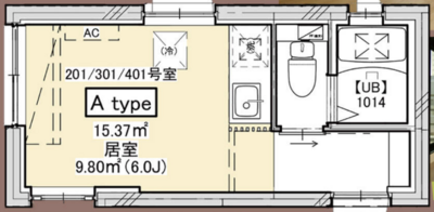 PROTO武蔵小山Ⅲ（プロト武蔵小山スリー）の間取り