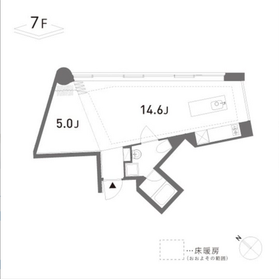 グローブの間取り