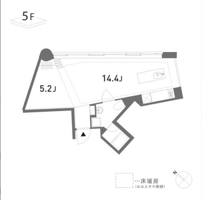 グローブの間取り