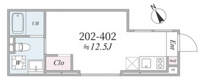 the trias121（ザトリアス121）の間取り