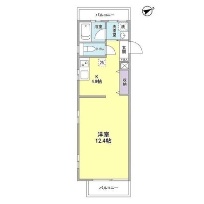 Verde patioの間取り