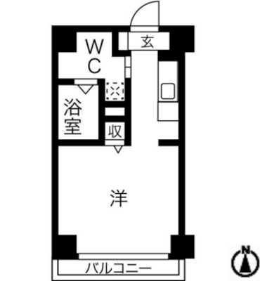 クレアツィオーネ上本町の間取り
