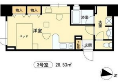 松下善ビルの間取り