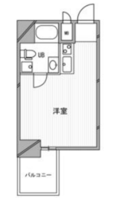 イーストヴィレッジ三宮の間取り