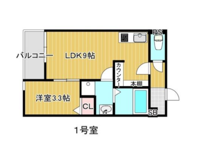 ロワジール志賀本通（Loisir志賀本通）の間取り