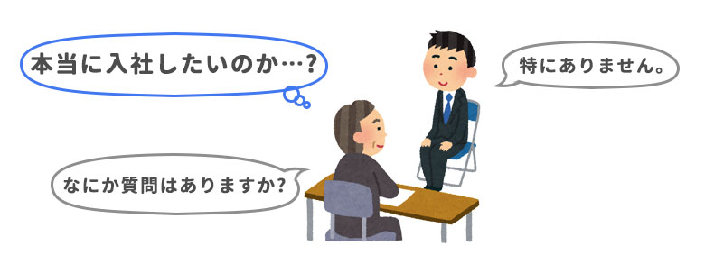 面接の逆質問