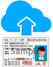 本人確認書類のアップロード
