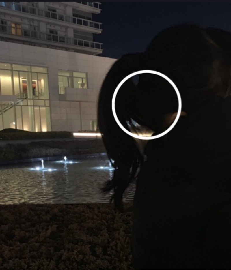 いつも学校でポニーテールなんですけど 見にくいですが 写真の のところのよ Ricotta