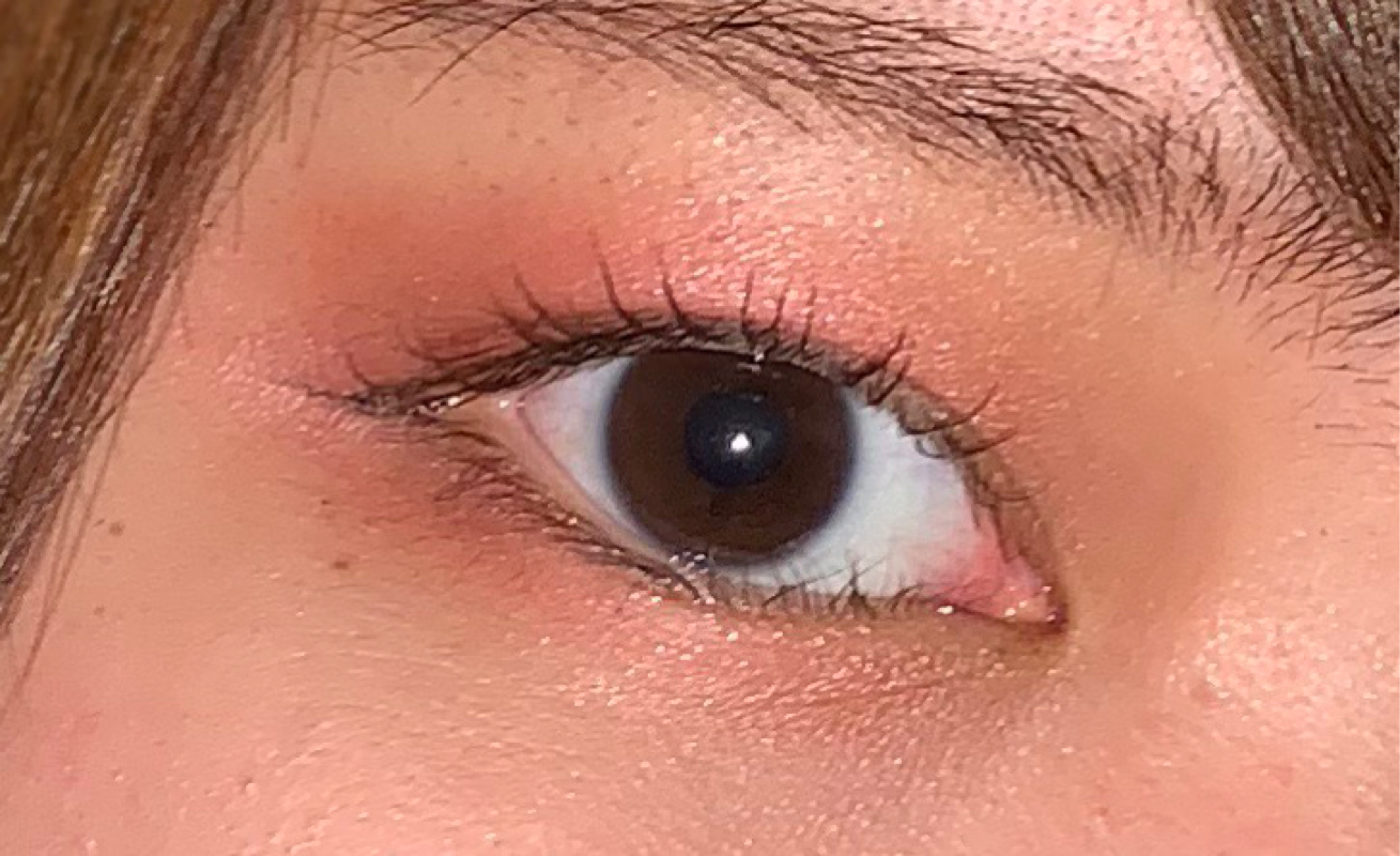 アイシャドウ濃すぎですかね Ricotta