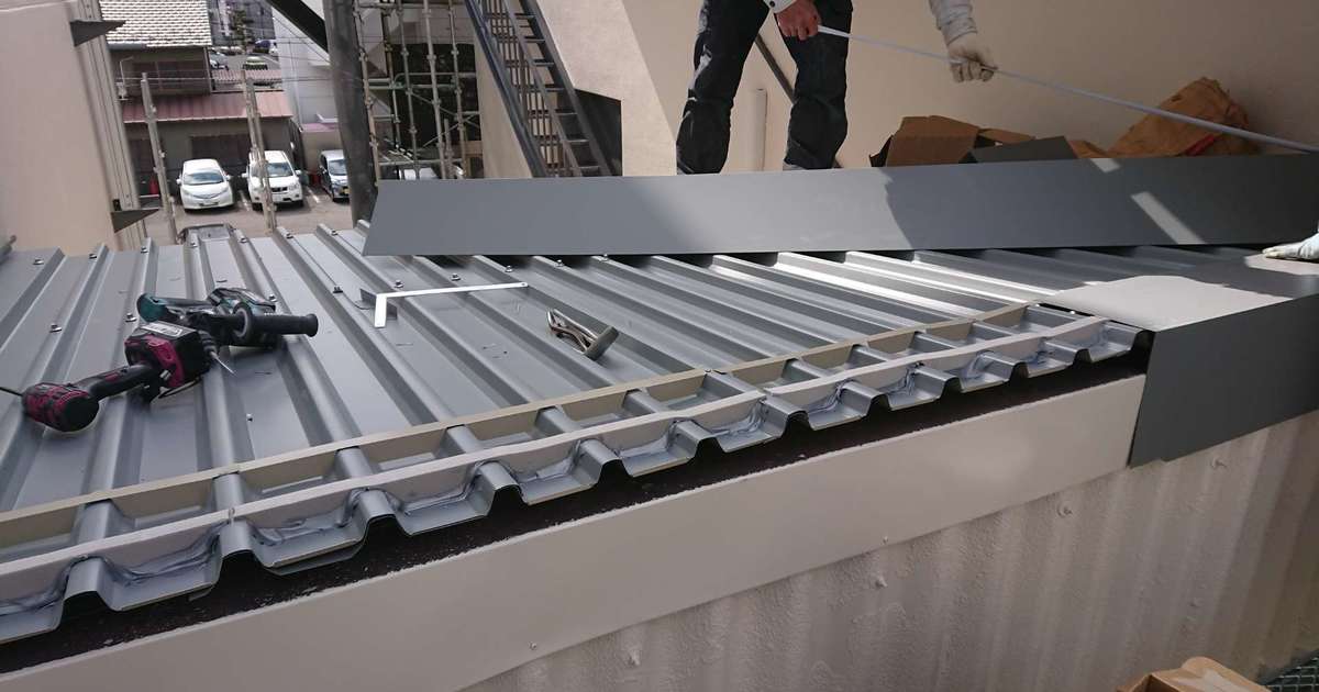 スレート屋根のカバー工法 名古屋市のリフォーム リノベは株式会社y S建築