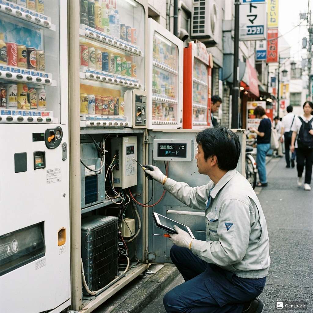 自動販売機の温度設定ってどうやって決まってる？意外と知らない自動
