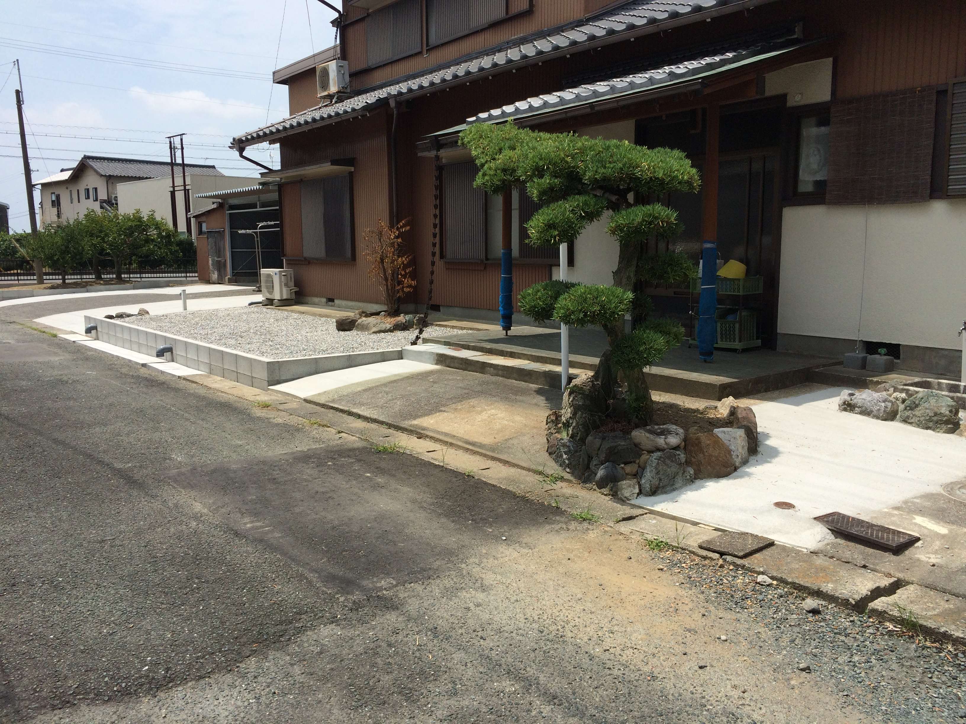 外構リノベーション工事 | 戸建ての施工事例 | 浜松市周辺でエクステリア工事や外構工事、駐車場工事のことなら板屋建設