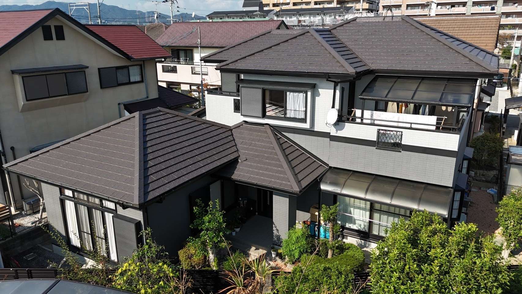 福岡県小郡市 T様邸 外壁・屋根塗装工事 | 戸建ての施工事例 | 愛知県