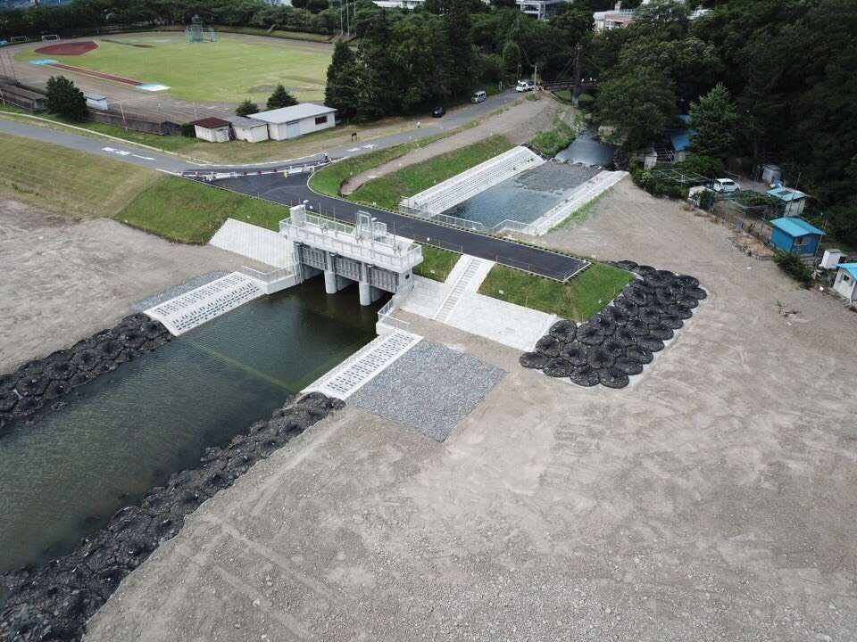 排水樋門工事 東京都立川市 その他の施工事例 東京都国立市で土木