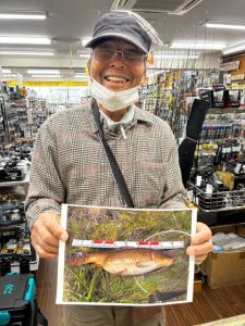 ☆お客様から釣果情報を頂きました☆