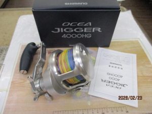 ｼﾏﾉ「20ｵｼｱｼﾞｶﾞｰ 4000HG」入荷です。