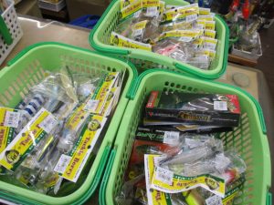 新入荷コーナーに中古ルアー補充しました♪