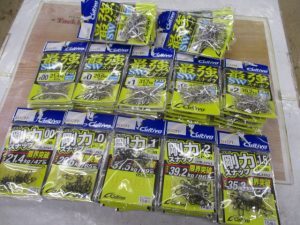 三保サーフのショアジグにオススメなスナップ補充しました♪