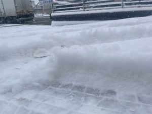 [店舗情報]雪でも営業中♪