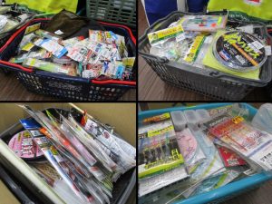 中古エサ釣り用品大量入荷