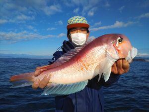 リベンジ大成功！どでか甘鯛とメーター鰆が釣れました！！