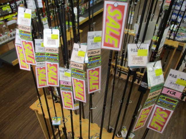 店頭バスロッド値下げしました 最新中古入荷情報 福岡春日店 Fukuoka Kasuga