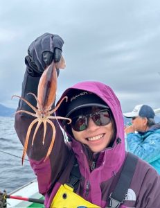 🐟初のスルメイカ🦑船🎣