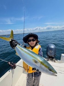 🐟相模湾でまさかの初ワラサ🎣
