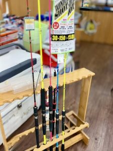 船釣りデビューにおすすめ！！手軽に始める船竿✨