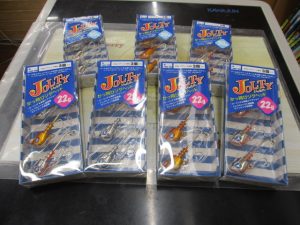 【Blue Blue(ブルーブルー)】JOLTY(ジョルティ)かっ飛びジグヘッド22ｇ、30ｇ入荷しました！