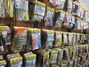 バスもロックフィッシュも!中古ワーム大量です!!