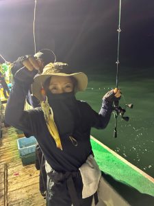 ﾀｯｸﾙﾍﾞﾘｰｽﾀｯﾌ　ｲｶﾒﾀﾙ釣行！
