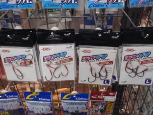 【札幌白石店】ショアサクラマス用フック入荷してます☆彡
