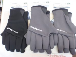 【札幌白石店】モンベルフィッシンググローブ入荷☆彡