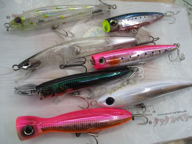 中古青物用ルアー大量入荷