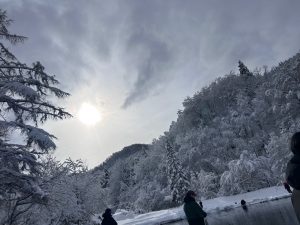 お客様釣果☆真っ白雪景色☆
