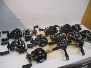 中古美品リール25台程店頭へ！！