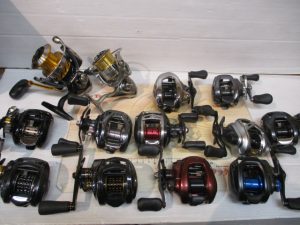 中古ロッド・リール2日間で続々入荷中！