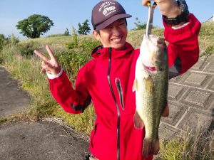 またまた霞ヶ浦本湖にて良型ゲット！！