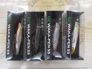 一誠のG.C.ワカペン55とラッキークラフトのサミー100入りました！