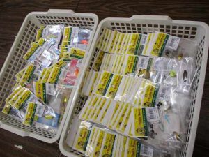 買取り25％アップキャンぺーンで入った中古のエリアトラウトルアー放出しました！