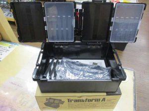 メイホーのエリアトラウト用ルアー収納システム、トランスフォームA入りました！