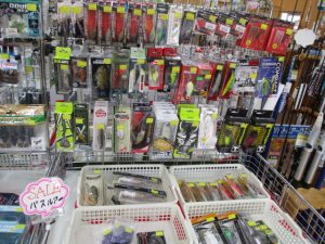 【前橋店】新品バスルアー割引中！