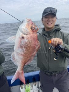 東京湾タイラバ行ってきました💪