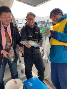 海の魚が釣れたんです！