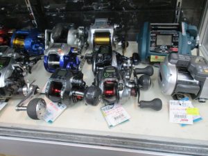 ～電動リールが増えてます～